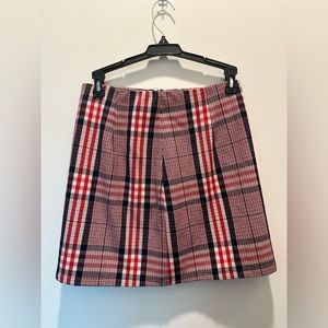 NWOT Adorable Lined Forever 21 Black, Red, and White Mini Skirt